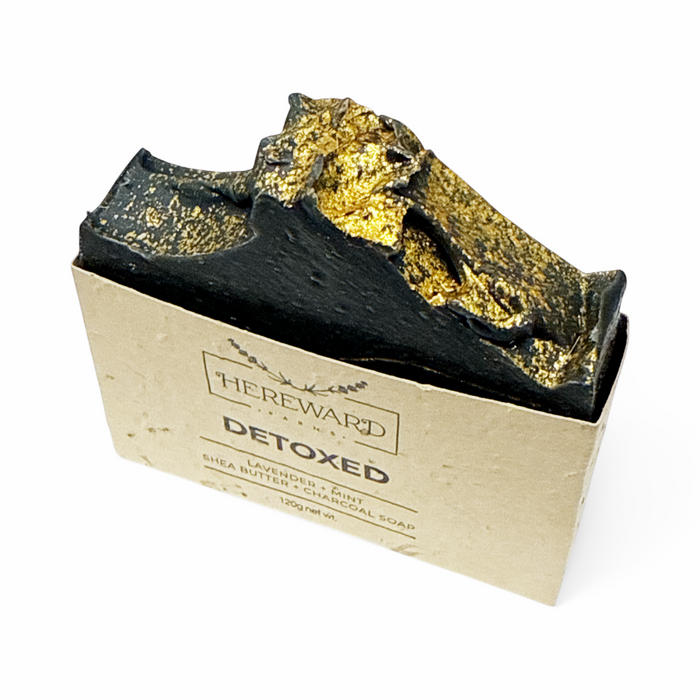 Detoxed Charcoal Lavender & Mint Soap