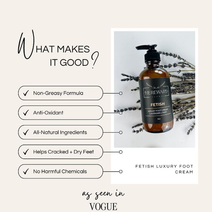 Fetish Lavender & Mint Foot Cream