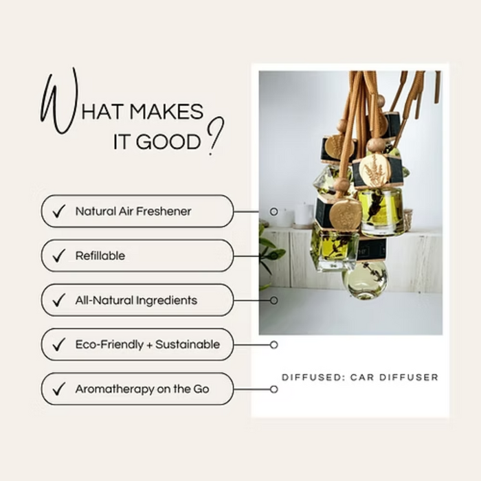 Diffused - Lavender Car Diffuser