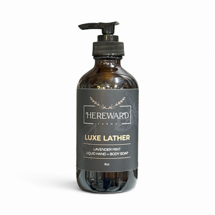 Luxe Lather Liquid Hand & Body Soap - Lavender Mint