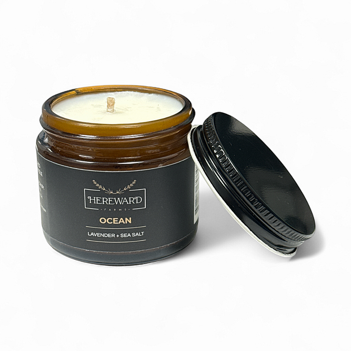 Ocean - 2oz Lavender + Sea Salt Candle