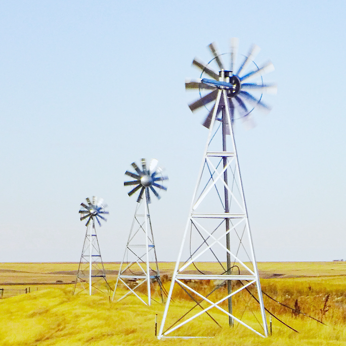 20' Koenders Double Diaphragm Windmill System