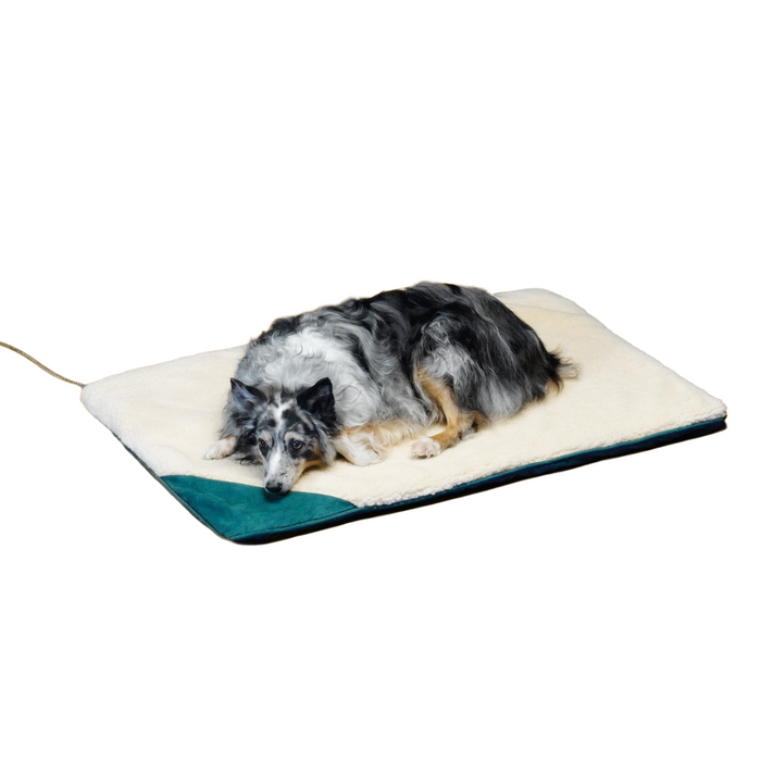 Large Heated Soft Pet Bed - 28"x43"