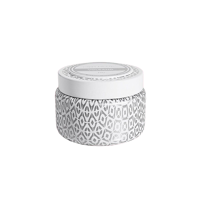 Volcano Candle - 8.5oz White Travel Tin