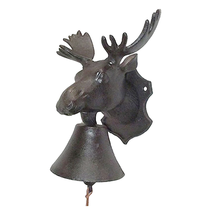 Cast Iron Moose Door Bell