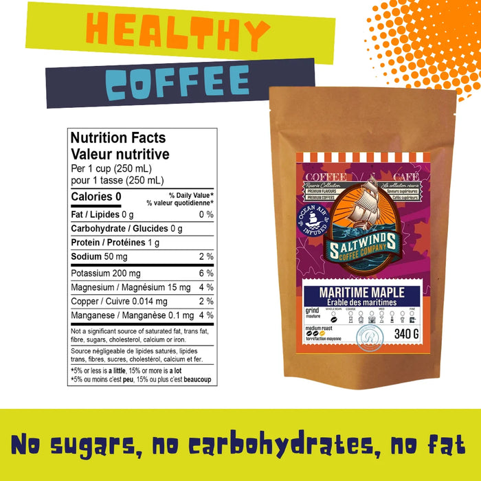 Saltwinds Coffee - Maritime Maple - Medium Roast