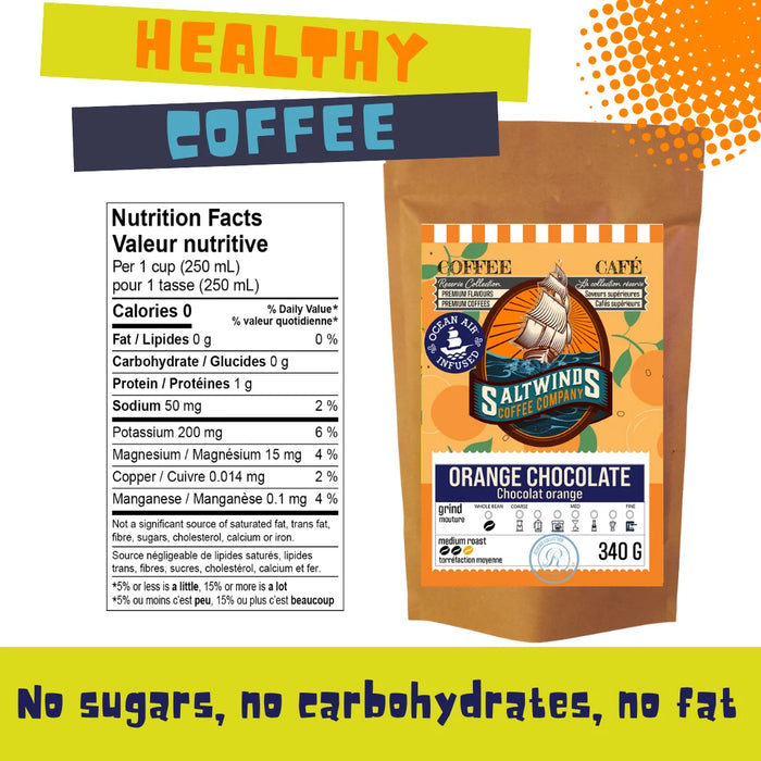 Saltwinds Coffee - Orange Chocolate - Medium Roast