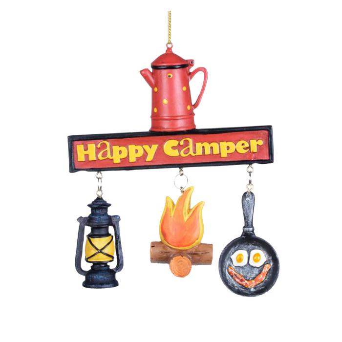 5" Happy Camper Ornament