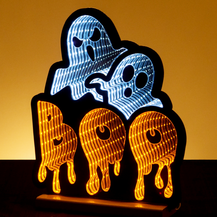 11.5" Ghost BOO Infinity Light