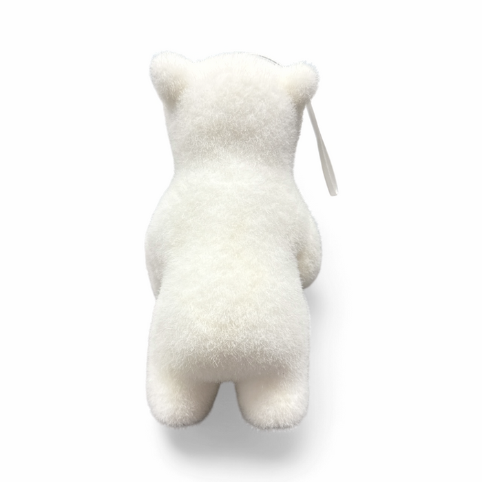 6.5" White Baby Polar Bear Ornament