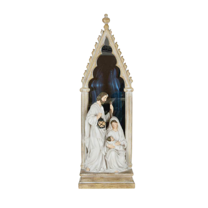 23" Holy Family LED White Infinity Light