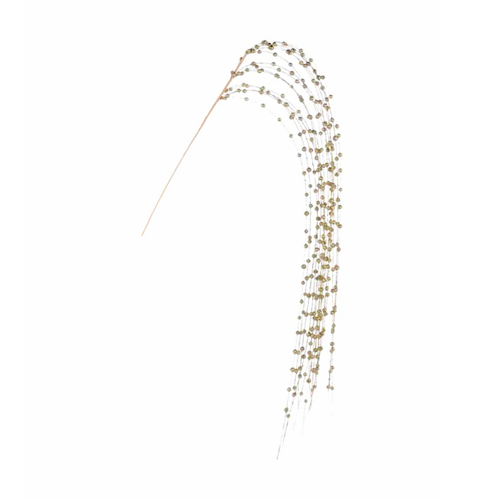 40" Gold and Silver Sparkle Spray