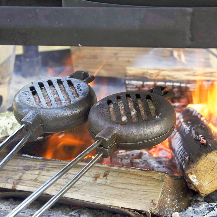 Cast Iron Hamburger Grill
