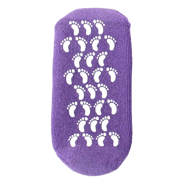 Moisturizing Gel Spa Socks - Lavender