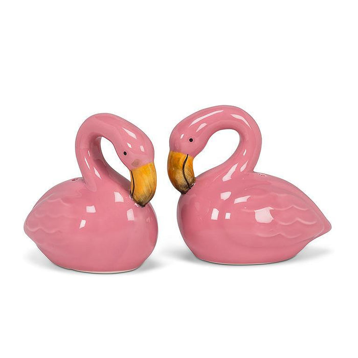 Salt & Pepper Shakers - Flamingos