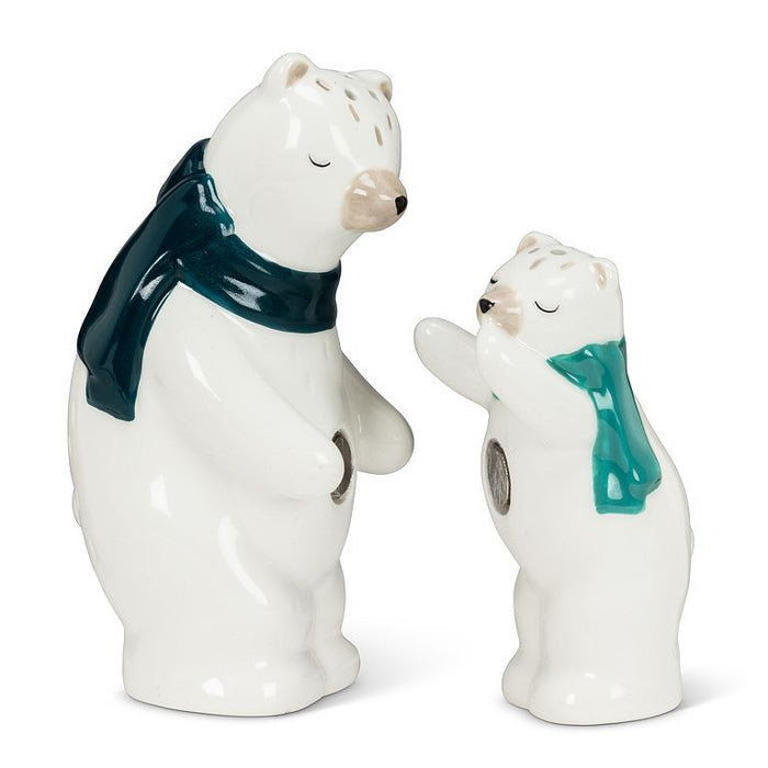 Salt & Pepper Shakers - Polar Bears