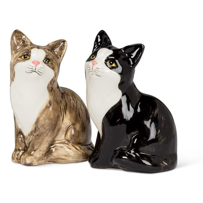 Salt & Pepper Shakers - Sitting Cats