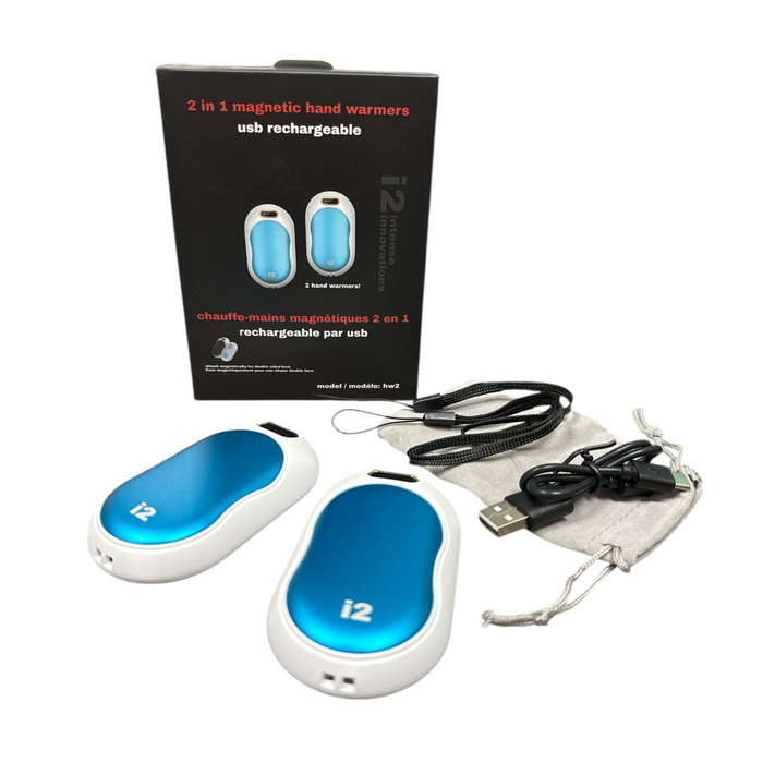 2-In-1 Rechargeable Magnetic Hand Warmers