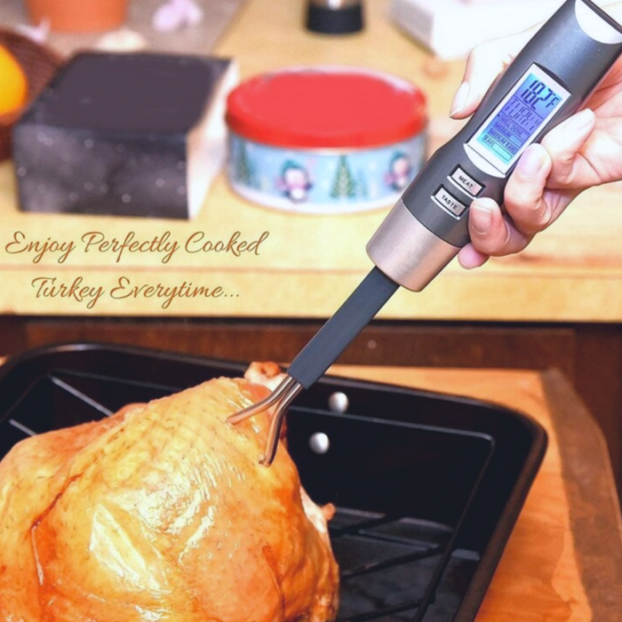 Digital Fork Meat Thermometer