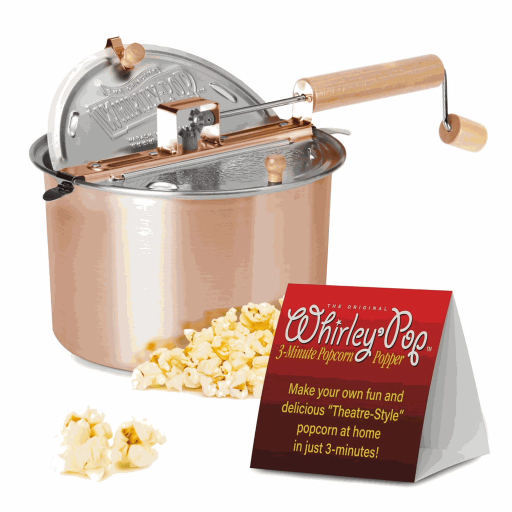 Poêle à Popcorn Whirley-Pop Vintage - Aluminium 5qt Avec Manivelle - Rare