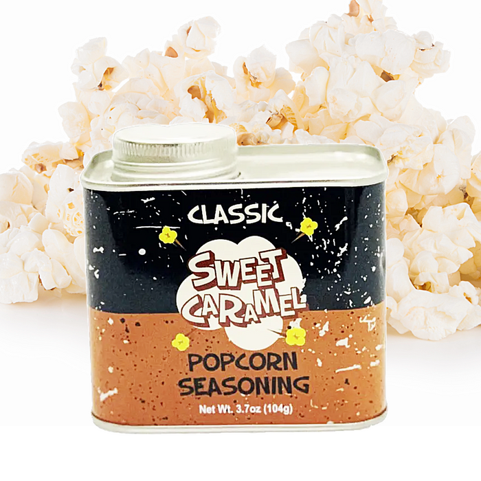 Retro Tin Sweet Caramel Popcorn Seasoning