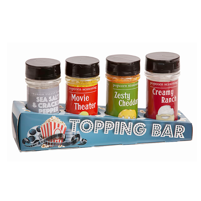 Classic Popcorn Topping Bar