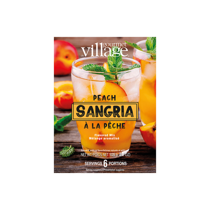 Gourmet Village - Peach Sangria Drink Mix