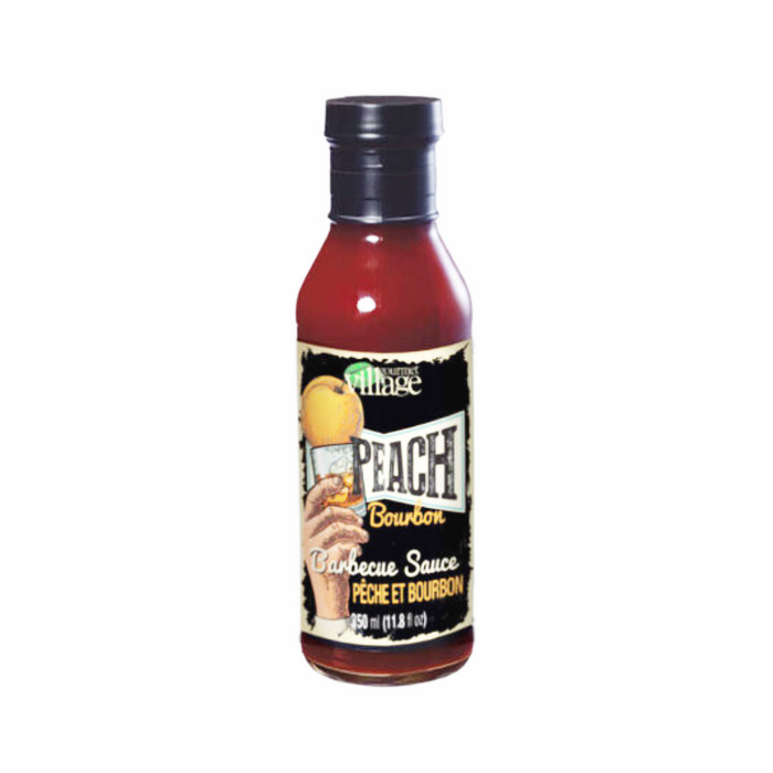 Gourmet Village-BBQ Sauce Peach Bourbon