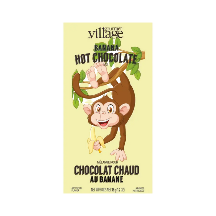 Gourmet Village - Monkey Double Truffle Banana Hot Chocolate
