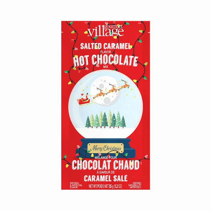 Gourmet Village - Snowglobe Salted Caramel Hot Chocolate