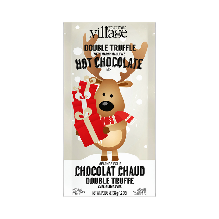 Gourmet Village - Reindeer Double Truffle Hot Chocolate w/Marshmallows
