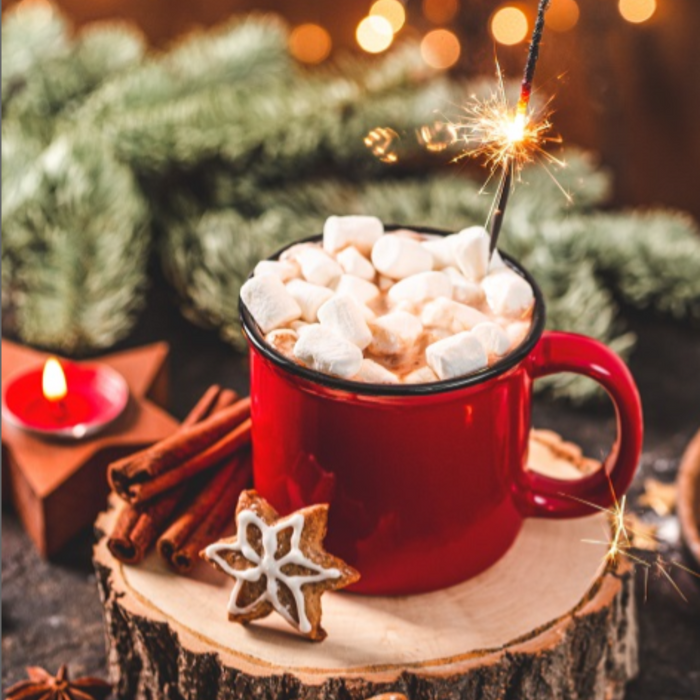 Gourmet Village - Reindeer Double Truffle Hot Chocolate w/Marshmallows