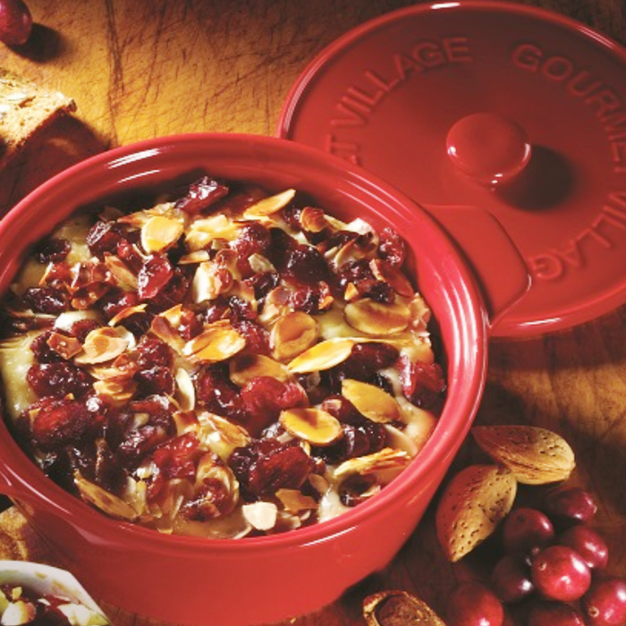 Gourmet Village - Cranberry Almond Baked Brie Topping