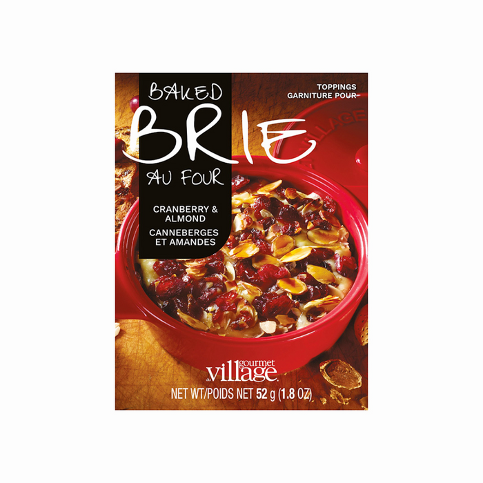 Gourmet Village - Cranberry Almond Baked Brie Topping