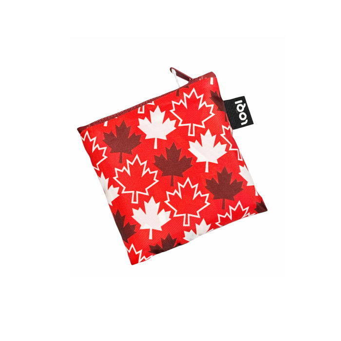 Loqi Travel Tote Bag - Maple Leaves