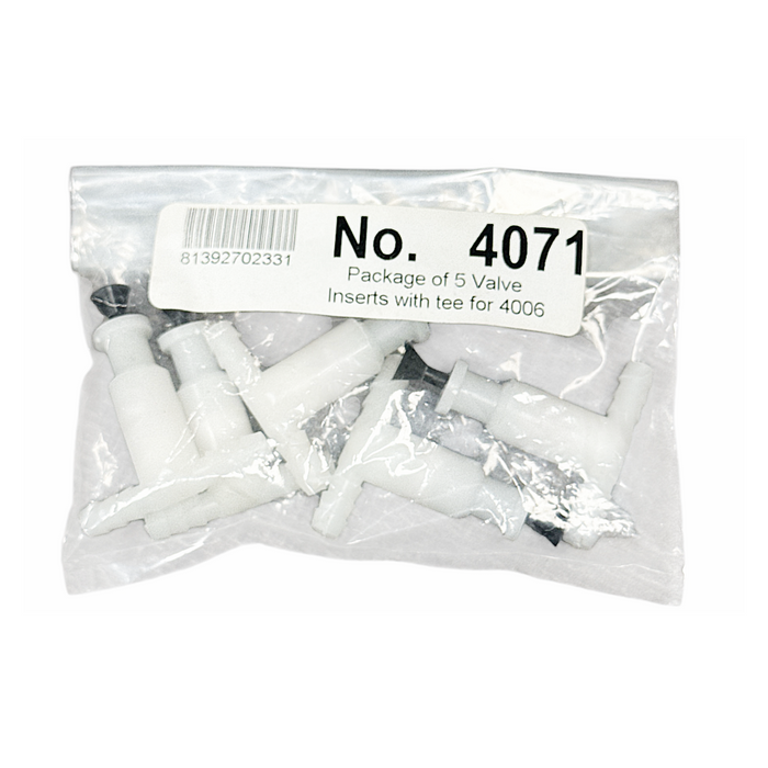 Water Tee With Shut Off - 5 Pack