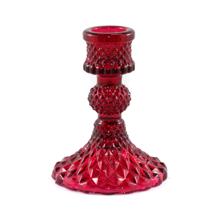 Small Bella Candle Holder - Red