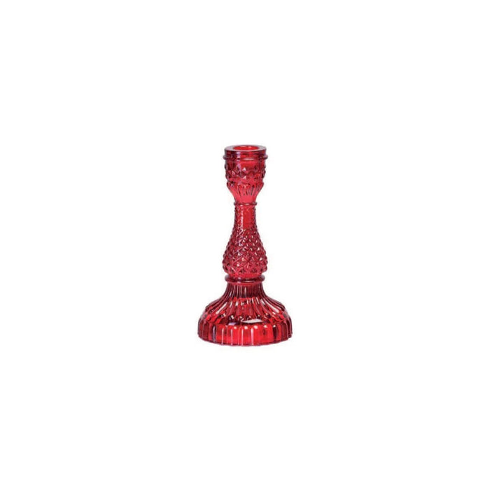 Large Bella Candle Holder - Red