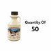 50 plastic 500ml maple syrup jugs with caps for bottling and storage