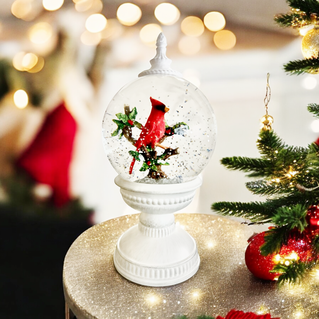 LED Cardinal Water Spinner Lamp with Timer — Berry Hill