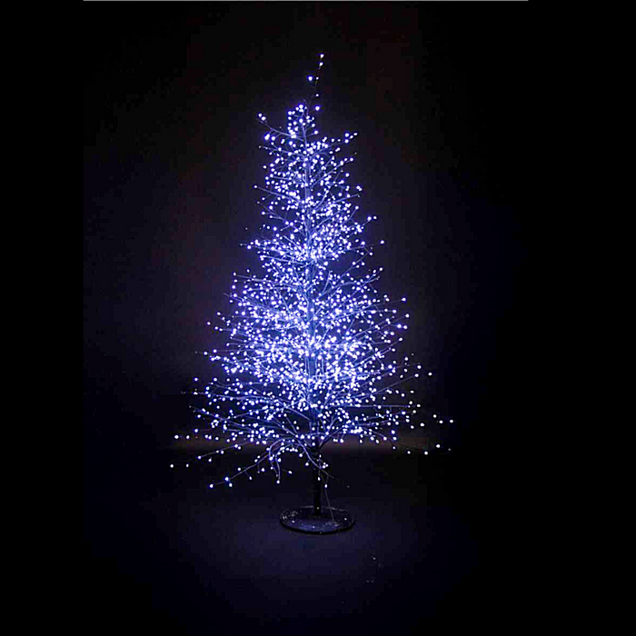 180cm Cool Light LED Black Tree