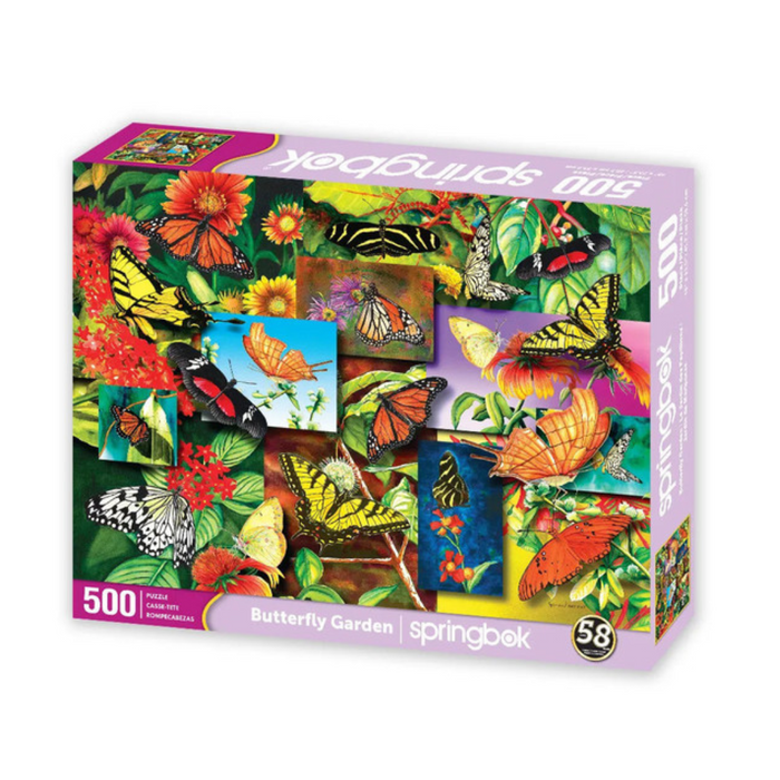 Springbok Puzzle - Butterfly Garden - 500 pieces