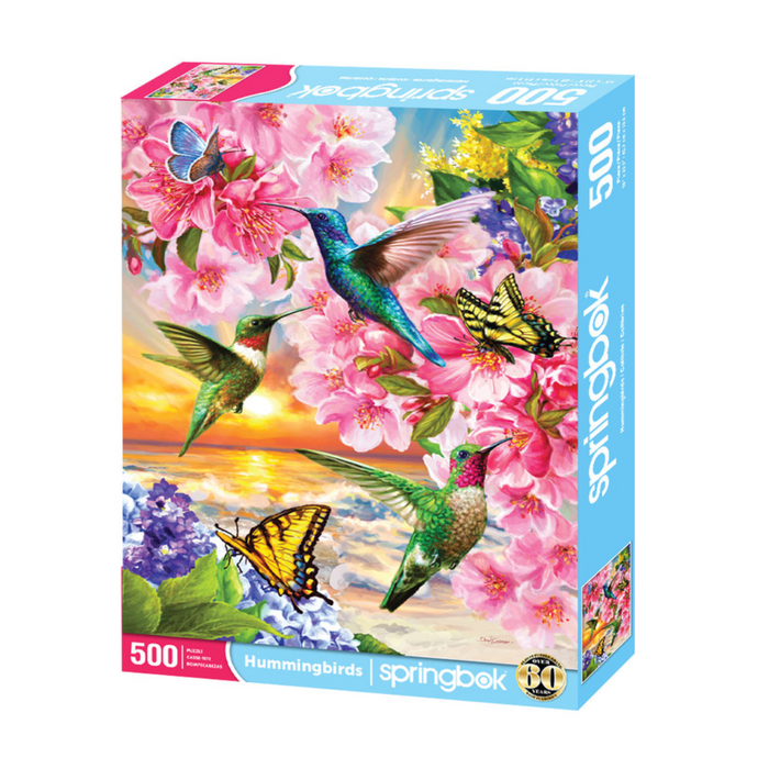 Springbok Puzzle - Hummingbirds - 500 pieces