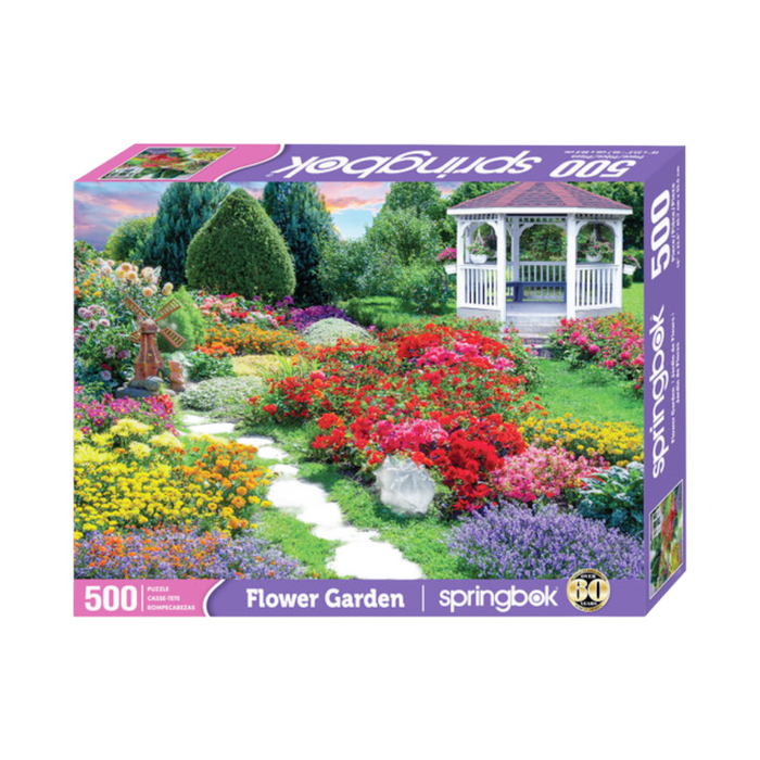 Springbok Puzzle - Flower Garden - 500 piece