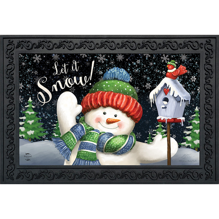 Doormat - Snow Time Snowman