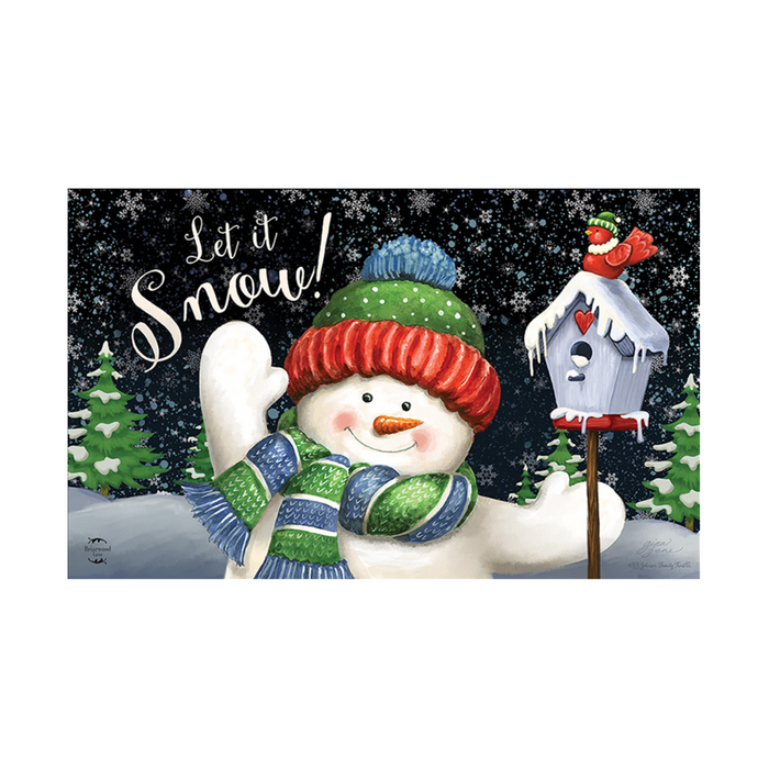 Doormat - Snow Time Snowman