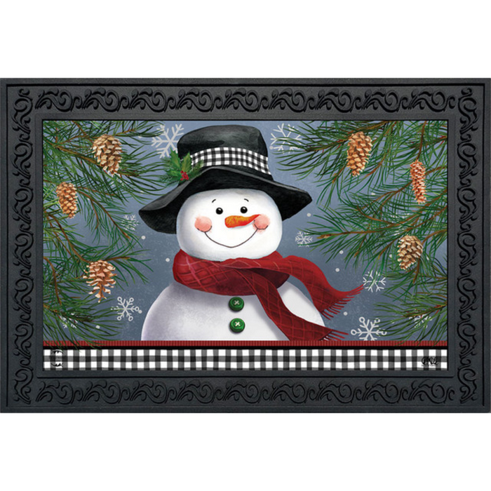 Doormat - Smiling Snowman