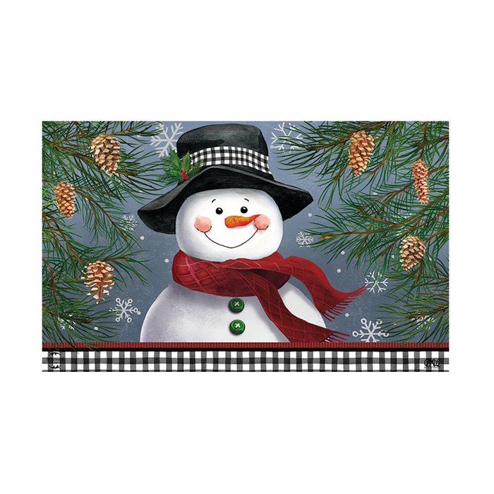 Doormat - Smiling Snowman