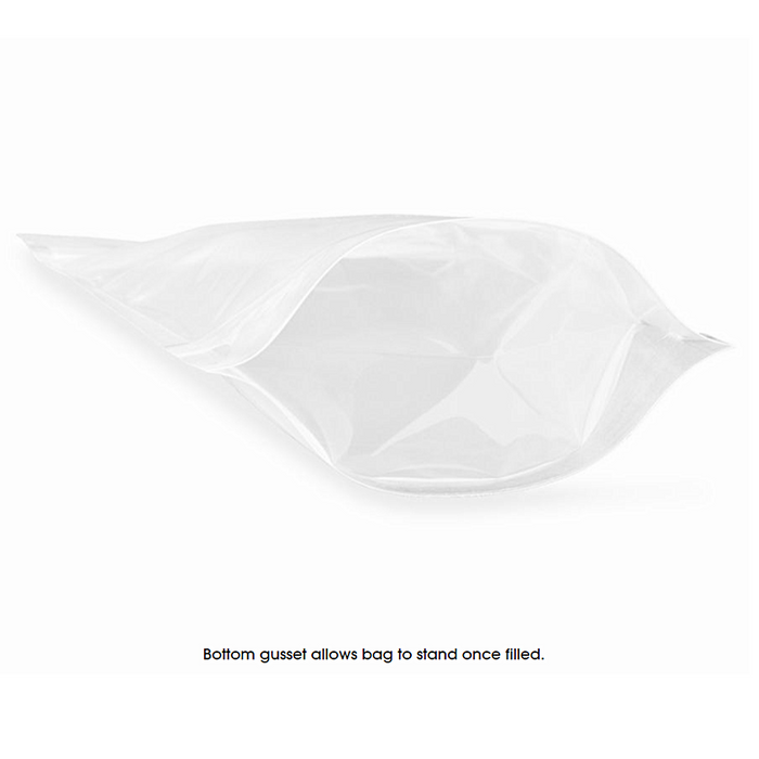 Clear Reclosable Standup Bags (5x8x2.5") - 50pk