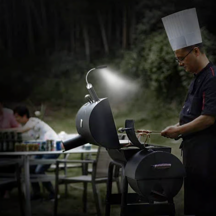 Rotating Magnetic Grill Light